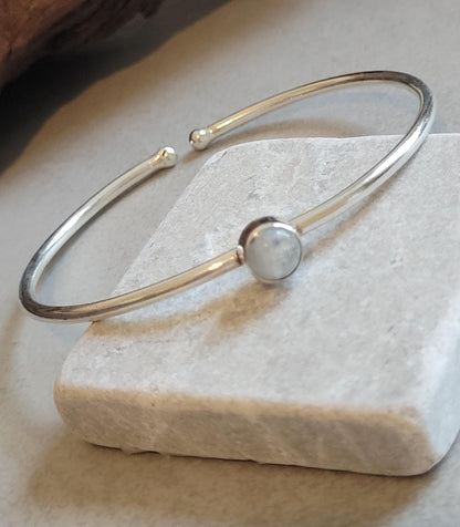 Silver bangle / Cute bracelet / Bracelet / Silver / Gift idea / Boho / Minimal / Minimalist / Minimal / Elegant / Stackable