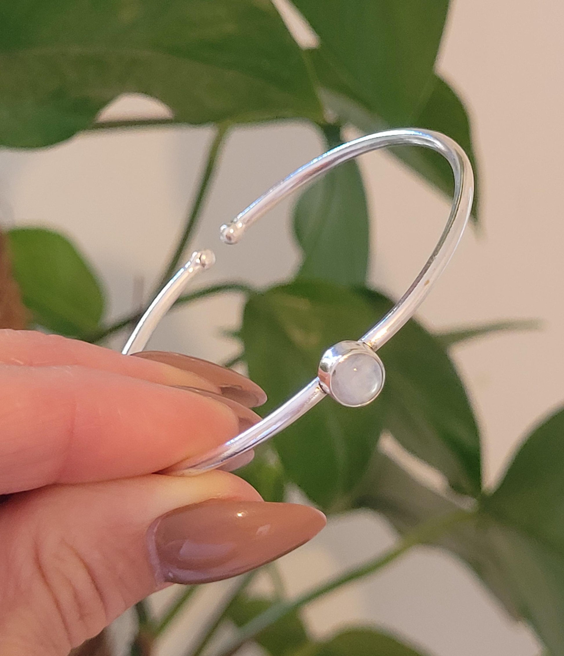 Silver bangle / Cute bracelet / Bracelet / Silver / Gift idea / Boho / Minimal / Minimalist / Minimal / Elegant / Stackable