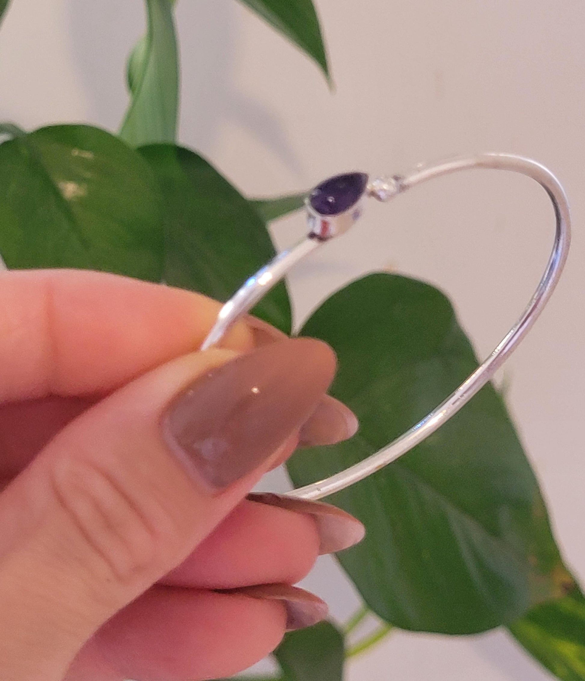 Silver bangle / Silver bracelet / Bracelet / Silver / Cute/ Boho / Minimal / Minimalist / Minimal / Elegant / Stackable