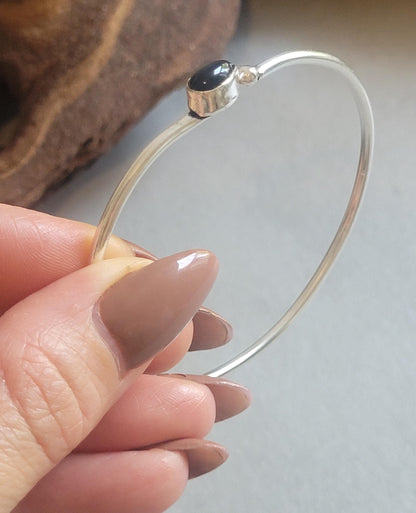 Silver bangle / Silver bracelet / Bracelet / Silver / Cute/ Boho / Minimal / Minimalist / Minimal / Elegant / Stackable