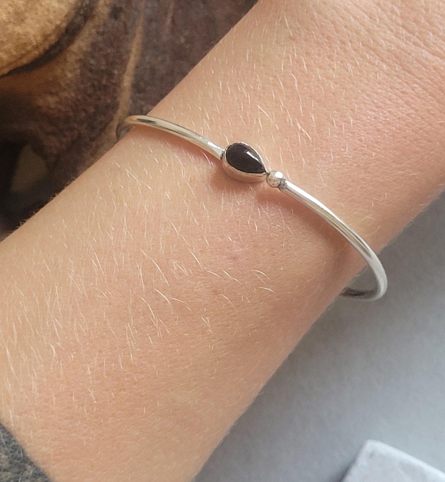 Silver bangle / Silver bracelet / Bracelet / Silver / Cute/ Boho / Minimal / Minimalist / Minimal / Elegant / Stackable