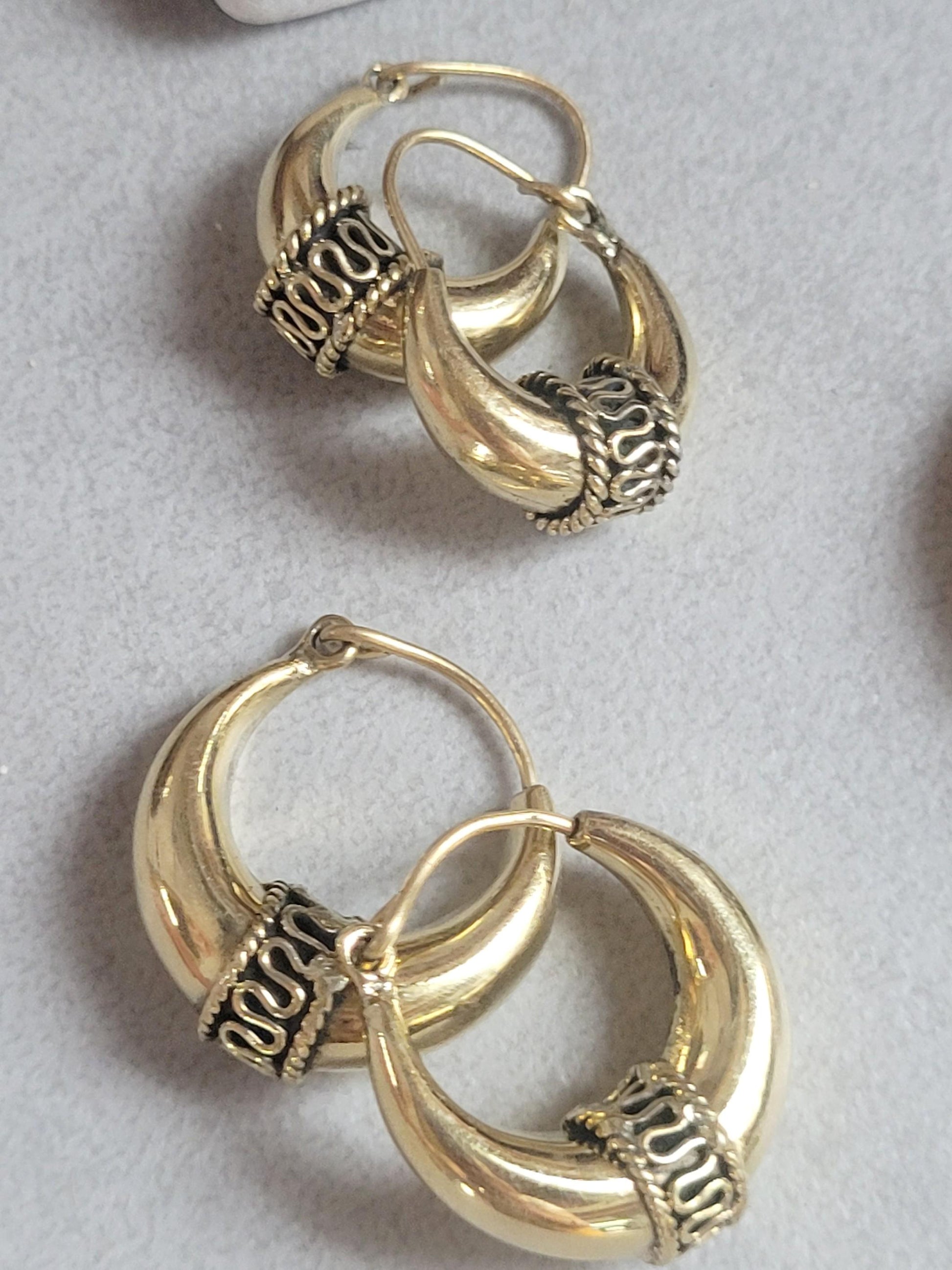 Golden hoops / Large hoops / Small hoops / Gypsy / Boho / Tribal / Ethnic / Golden jewellery / Bohemian