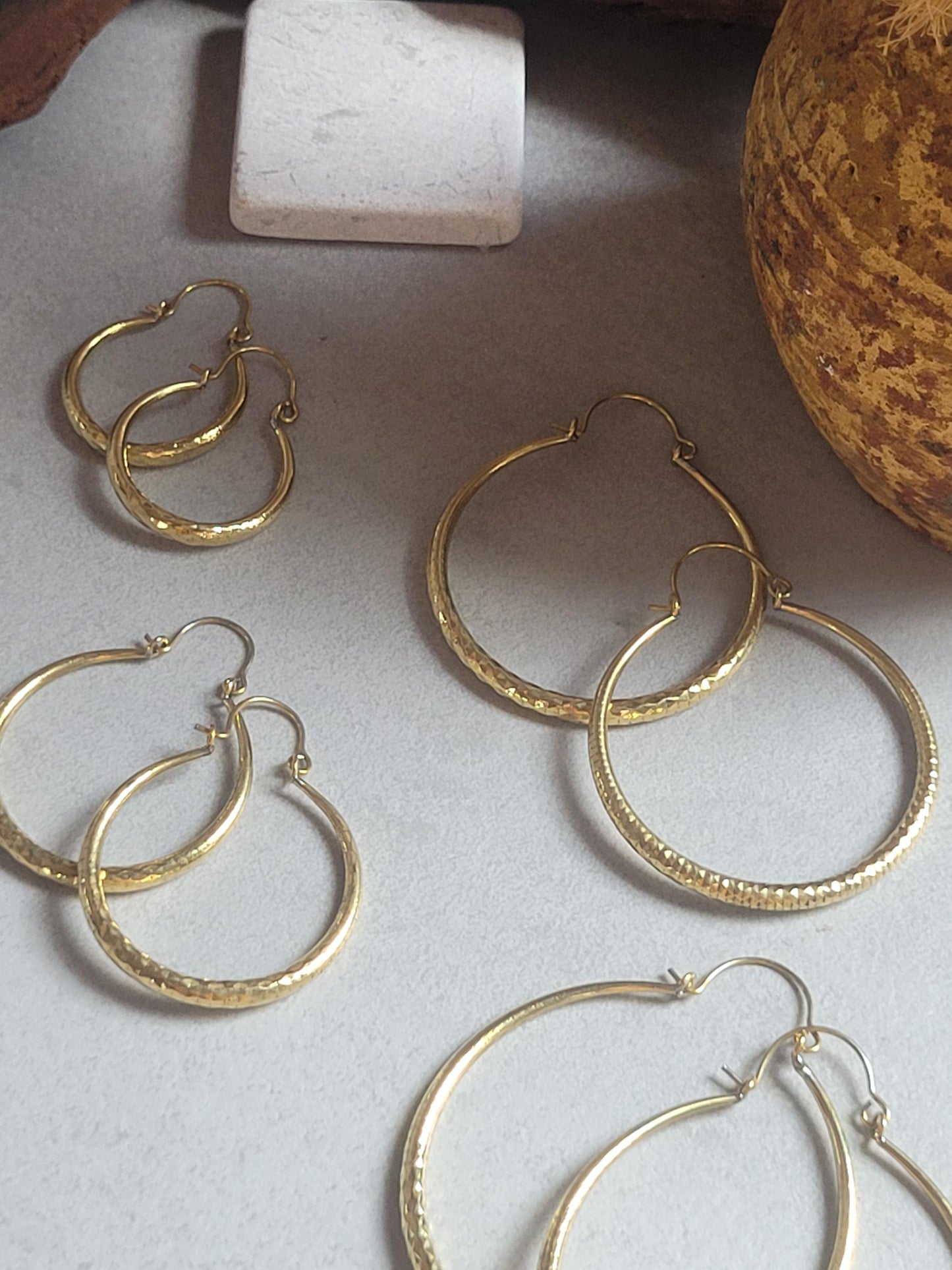 Silver hoops / Thick hoops / Ethnic jewellery / Boho style / Festival / Gift / Small hoops / Large hoops / Detailed