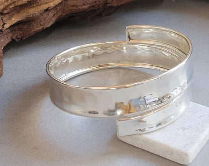 Silver armlet / upper arm jewellery / Statement piece