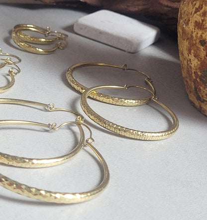 Silver hoops / Thick hoops / Ethnic jewellery / Boho style / Festival / Gift / Small hoops / Large hoops / Detailed