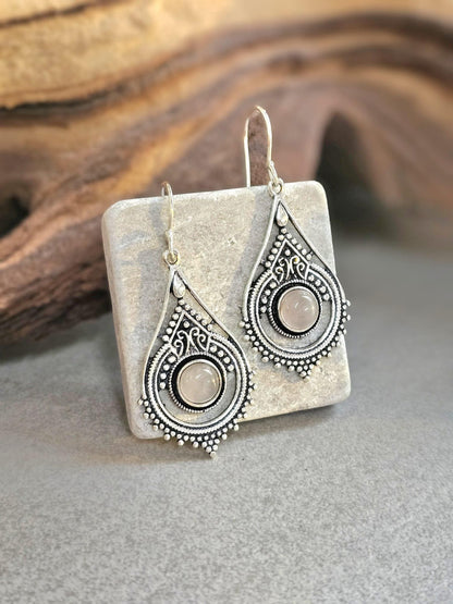 Silver earrings / Gift for her / Hypoallergenic jewelry