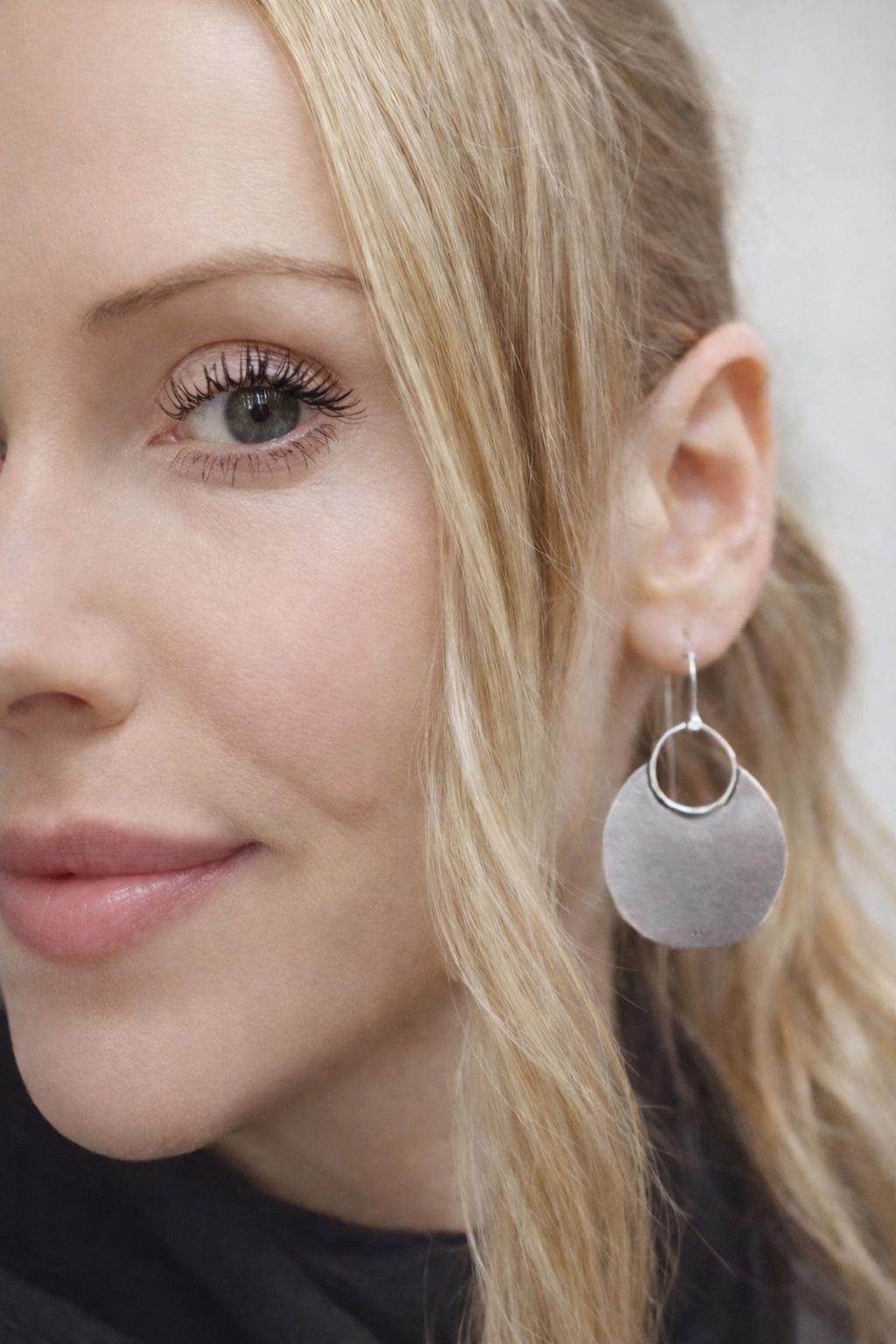 Silver plated boho earrings / Gift for her / Hypoallergenic nickel free jewelry / Bohemian