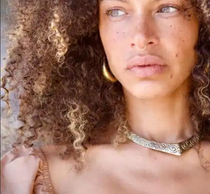 Brass hoop earrings / Classic hoops / Chunky earrings/ Simple jewellery / Unique / Hippie / Free shipping