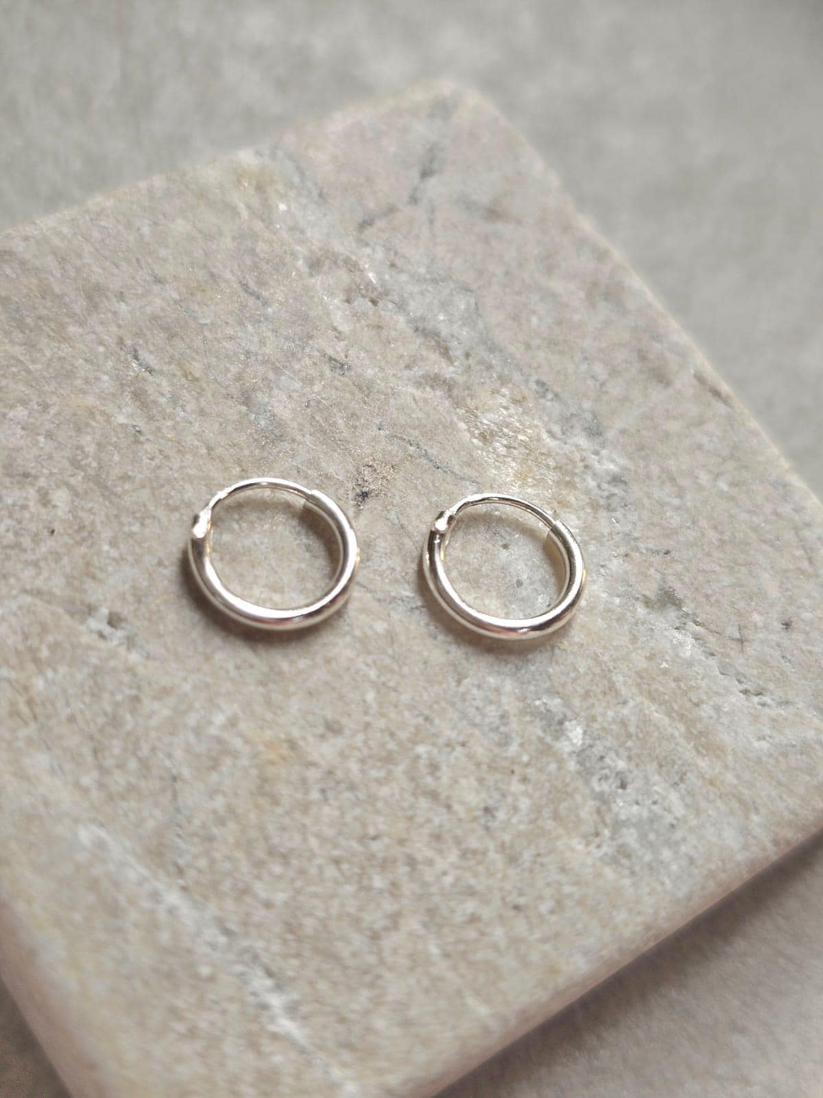 Sterling Silver 8mm Nose Studs Pack of 2 – 925 Silver Minimalist Nose Piercing Jewellery – Small Everyday Nostril Stud Set