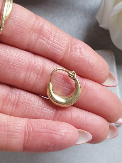 Small Gold Hoop Earrings, Minimalist Everyday Hoops, Hypoallergenic Nickel Free Earrings, Tiny Gold Hoops, Simple Minimal Jewellery