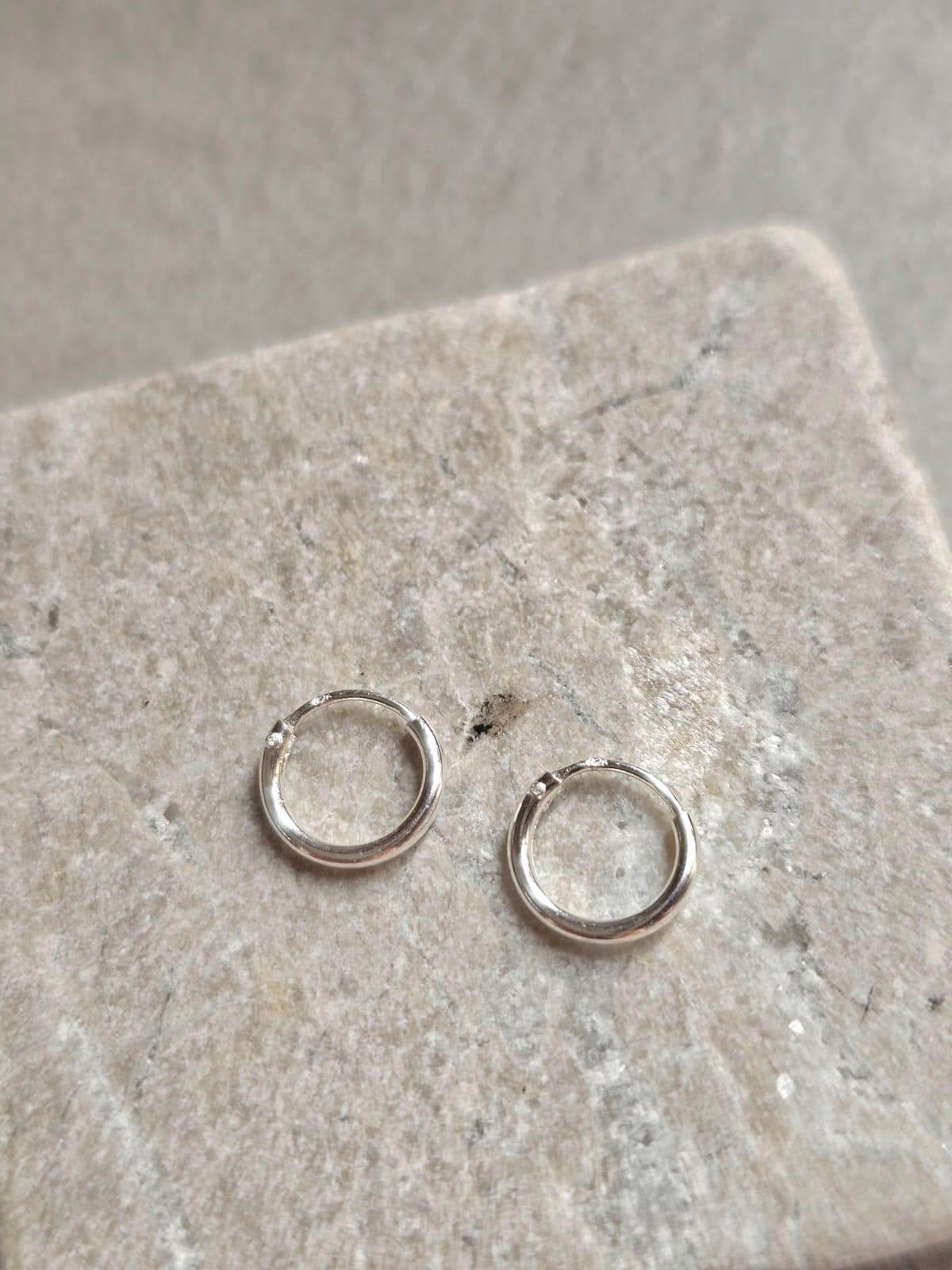 Sterling Silver 8mm Nose Studs Pack of 2 – 925 Silver Minimalist Nose Piercing Jewellery – Small Everyday Nostril Stud Set