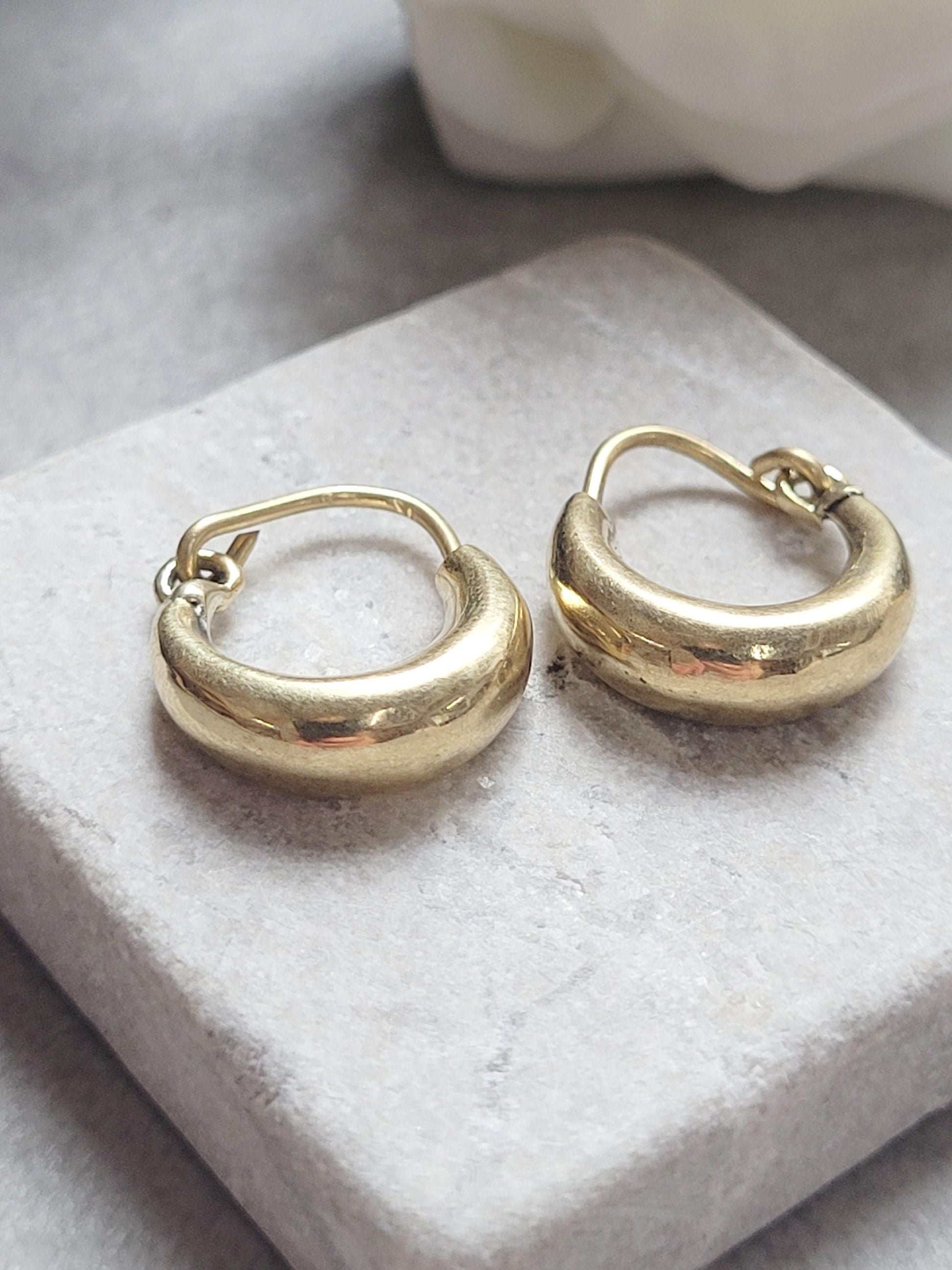 Small Gold Hoop Earrings, Minimalist Everyday Hoops, Hypoallergenic Nickel Free Earrings, Tiny Gold Hoops, Simple Minimal Jewellery