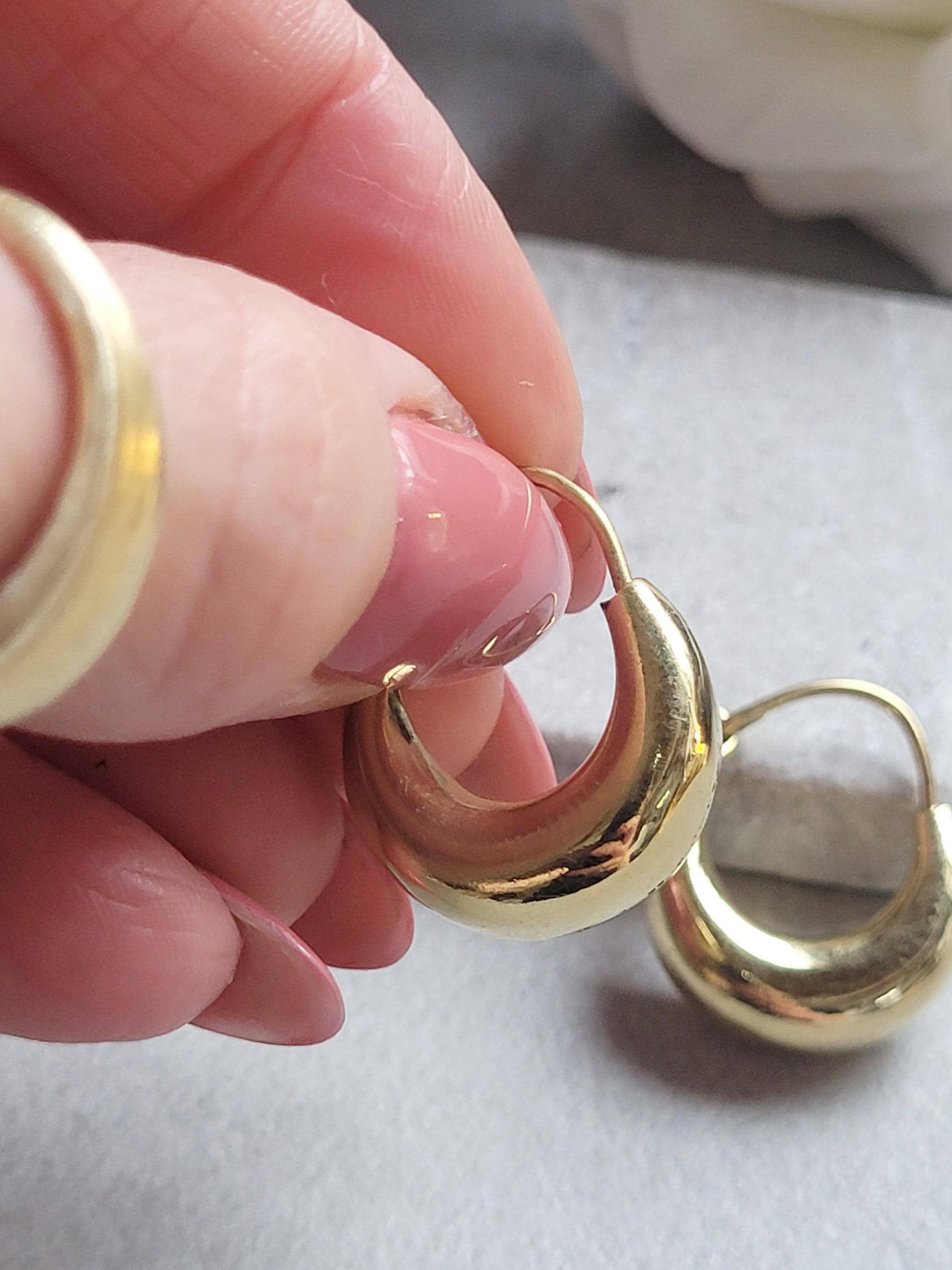 Brass Small Hoop Earrings 2cm, Everyday Gold Tone Hoops, Minimalist Huggie Earrings, Nickel Free Hypoallergenic Jewellery, Simple Daily wear