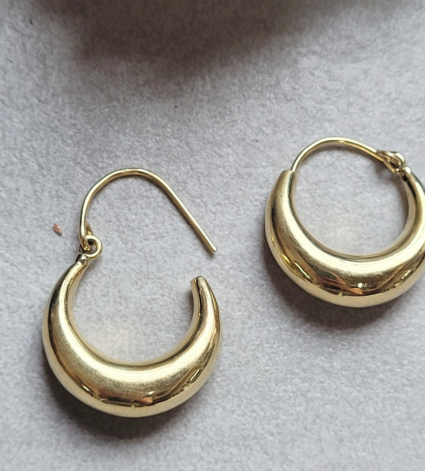 2.5cm Brass Hoop Earrings, Gold Tone Hoops, Hoop Earrings, Minimalist Brass Jewellery, Classic Statement Hoops , Brass Hypoallergenic