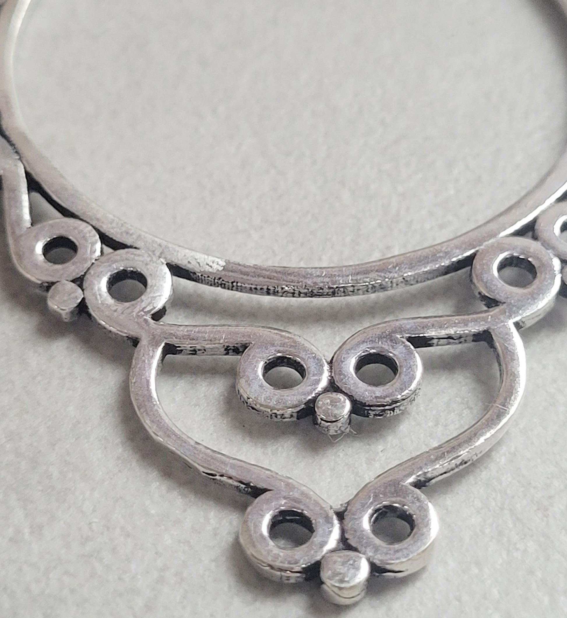 Extra Large Silver Hoop Earrings | Lightweight Silver Plated Statement Hoops | Boho Festival Jewellery | Hypoallergenic Minimalist Earrings