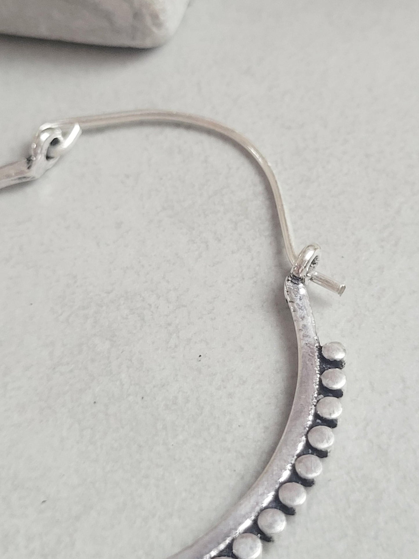 Extra Large Silver Hoop Earrings | Lightweight Silver Plated Statement Hoops | Boho Festival Jewellery | Hypoallergenic Minimalist Earrings