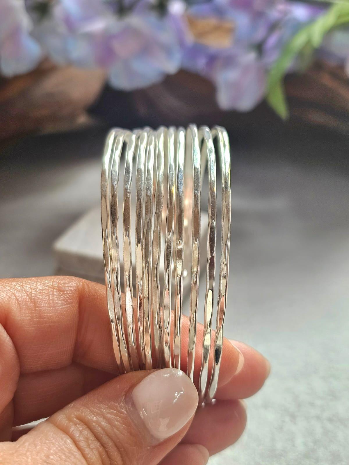 Silver Plated Multi Strand Cuff Bracelet, Chunky Statement Bangle, Layered Wire Bracelet, Minimalist Boho Jewellery, Adjustable Open Cuff