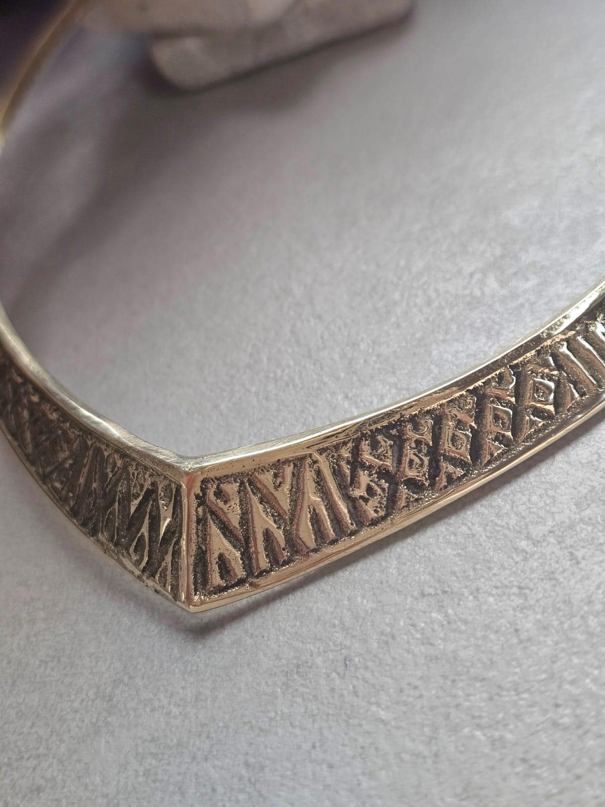 Raw Brass Engraved Choker Necklace, Boho Statement Collar Necklace, Tribal Geometric Brass Choker, Adjustable Minimalist Jewellery, Gift for