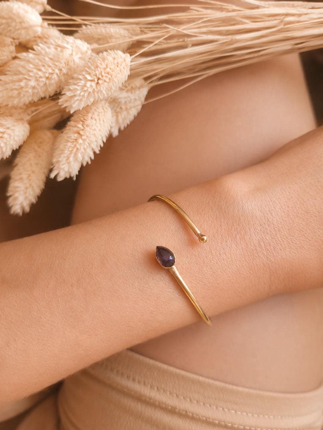 Raw Brass Minimalist Bracelet, Boho Cuff Bracelet, Adjustable Open Bangle, Everyday Bracelet, Dainty Brass Jewellery, Gift for Her