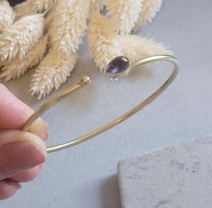 Raw Brass Minimalist Bracelet, Boho Cuff Bracelet, Adjustable Open Bangle, Everyday Bracelet, Dainty Brass Jewellery, Gift for Her
