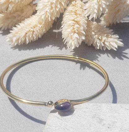 Raw Brass Minimalist Bracelet, Boho Cuff Bracelet, Adjustable Open Bangle, Everyday Bracelet, Dainty Brass Jewellery, Gift for Her