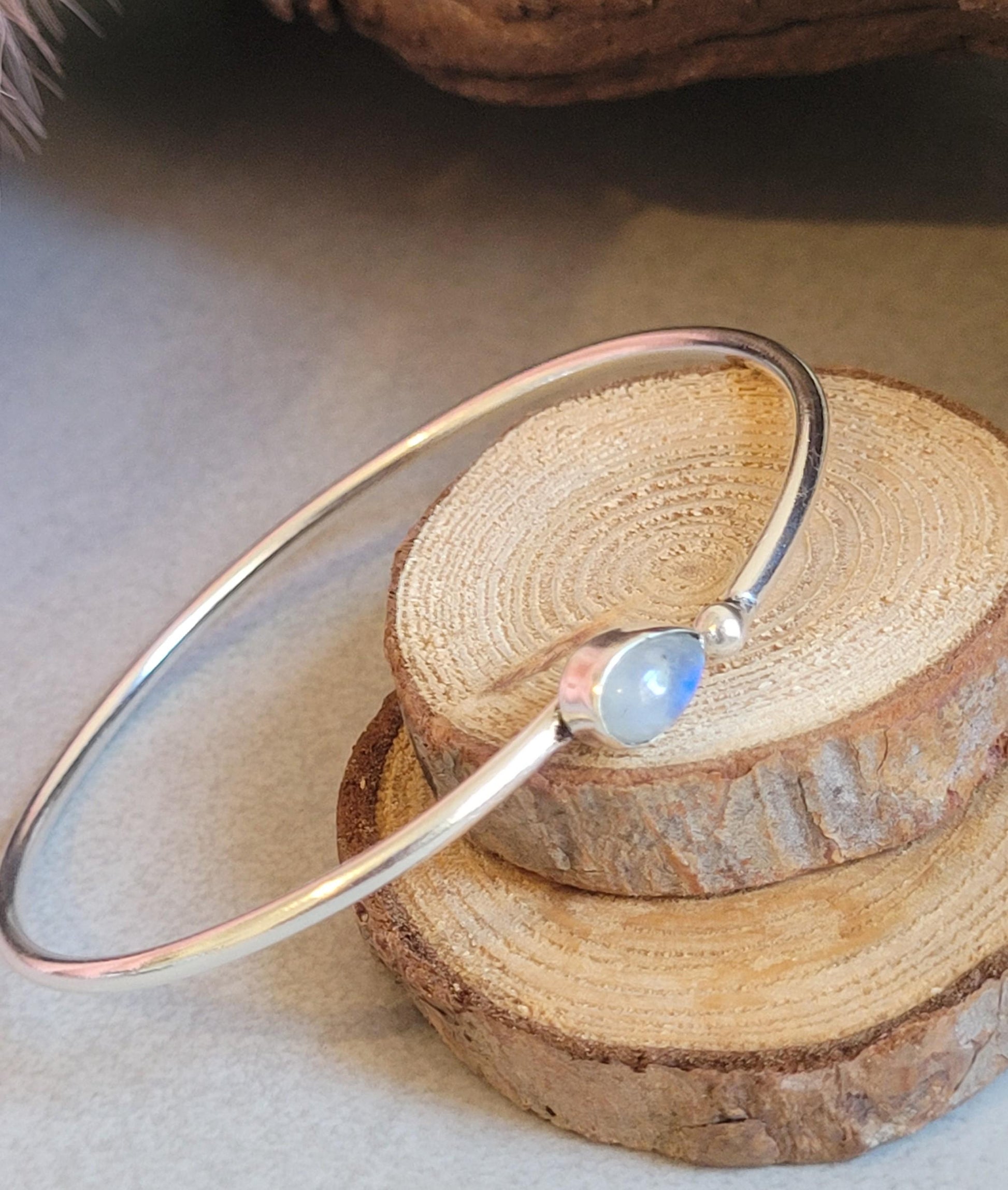 Dainty Silver Cuff Bracelet | Minimalist Everyday Jewellery | Stacking Bracelet | Delicate Silver Bracelet | Simple Gift for Her | Boho Jewe