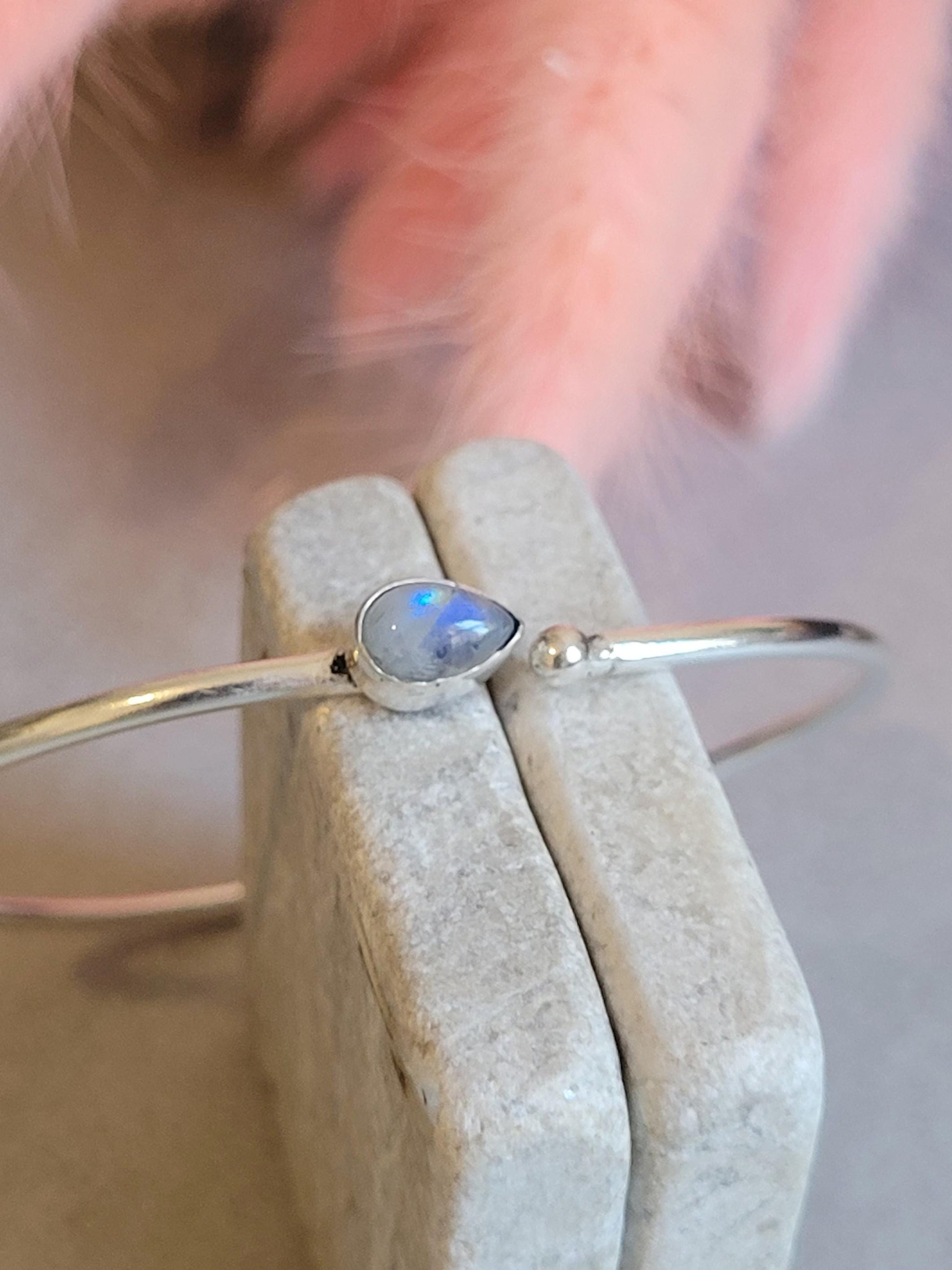 Dainty Silver Cuff Bracelet | Minimalist Everyday Jewellery | Stacking Bracelet | Delicate Silver Bracelet | Simple Gift for Her | Boho Jewe