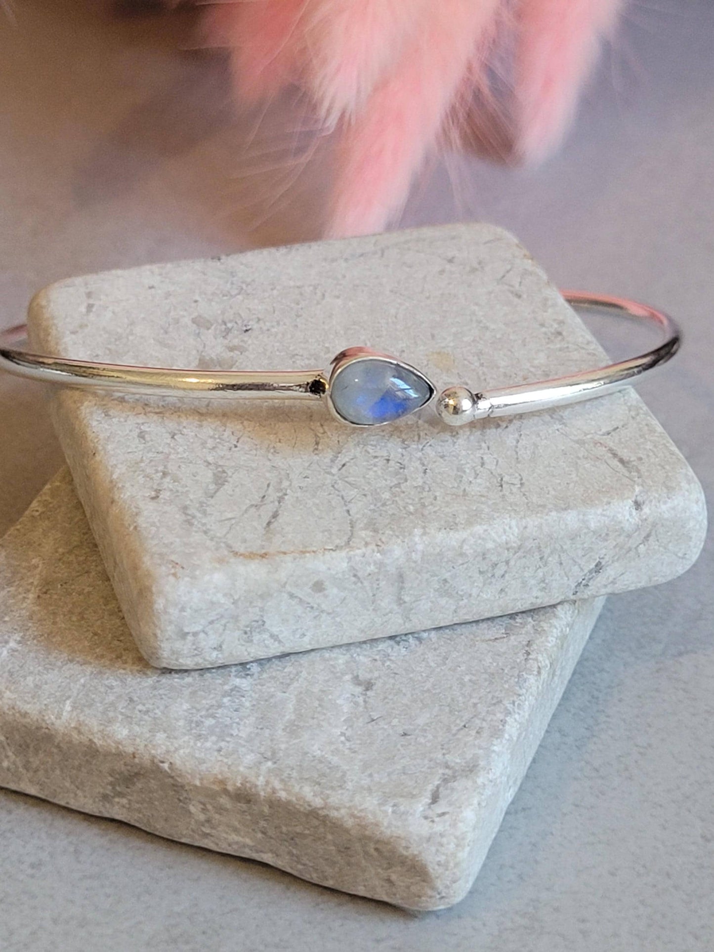 Dainty Silver Cuff Bracelet | Minimalist Everyday Jewellery | Stacking Bracelet | Delicate Silver Bracelet | Simple Gift for Her | Boho Jewe