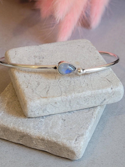 Dainty Silver Cuff Bracelet | Minimalist Everyday Jewellery | Stacking Bracelet | Delicate Silver Bracelet | Simple Gift for Her | Boho Jewe