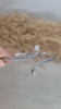 Silver moonstone arm bracelet / Upper arm cuff / Bangle / Silver jewellery / Cute gift / Unique /