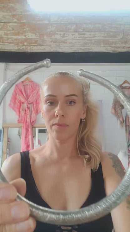 Silver choker / Silver jewellery / Tribal / Unique design / Gift / Boho / Bohemian / Festival / Hippie / Ethnic