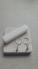 sterling silver hoops / Jesus cross / Holy jewellery / Pray / Gift / Pretty