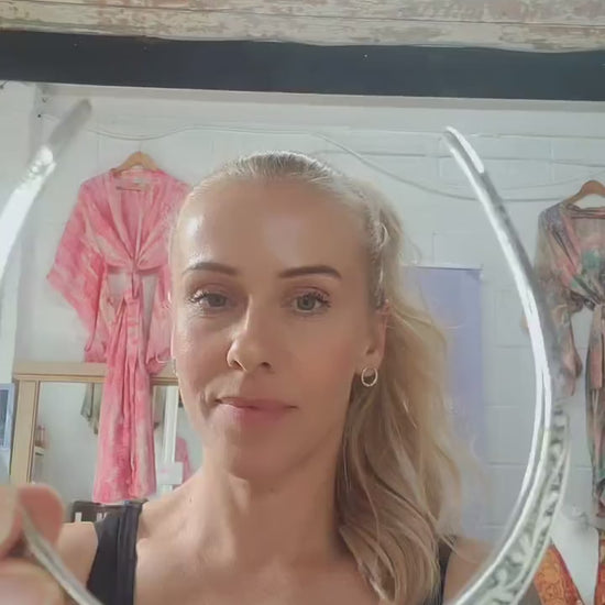 Silver choker / Sliver jewellery / Tribal / Unique design / Gift / Boho / Bohemian / Festival / Hippie / Ethnic / Flower design