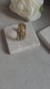 Raw Brass Spinner Ring – Nickel Free Hypoallergenic Wide Band