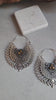 Silver detailed earrings / Bohemian jewellery