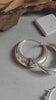 Silver Hoop Earring Set: Large, Simple, Hypoallergenic