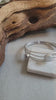 Hammered Silver Cuff Bracelet: Boho Ethnic Bangle with Stones