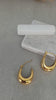 Minimalist 18k Gold Plated Hoops: Hypoallergenic Earrings