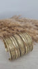 Large gold detailed cuff bracelet /Gold bracele / Cuff bracelet /Unisex bracelet / Boho /Bohemian / Cuff / Large bracelet/Ethnic / Tribal