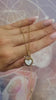 Minimalist Golden Heart Necklace: Waterproof Stainless Steel, Adjustable