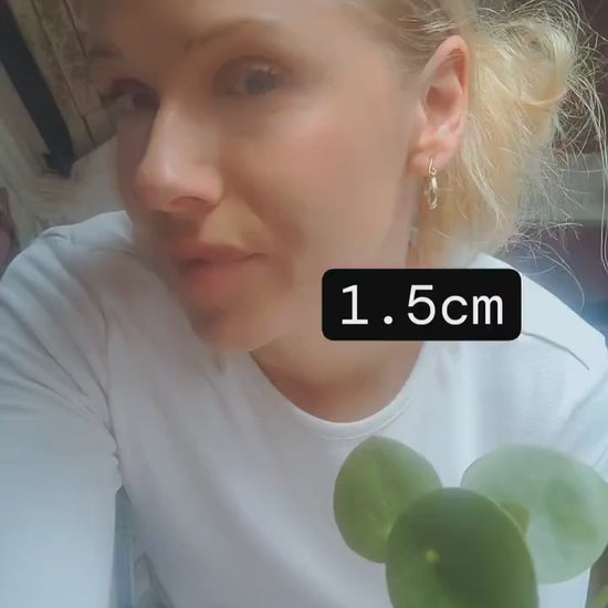 Brass hoop earrings / Classic hoops / Chunky earrings/ Simple jewellery / Unique / Hippie / Free shipping