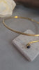 Brass arm cuff / Adjustable upper arm bracelet/ Gift idea