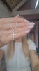 Sterling Silver Cross Necklace - Minimalist Religious Pendant, 23 Inch Chain