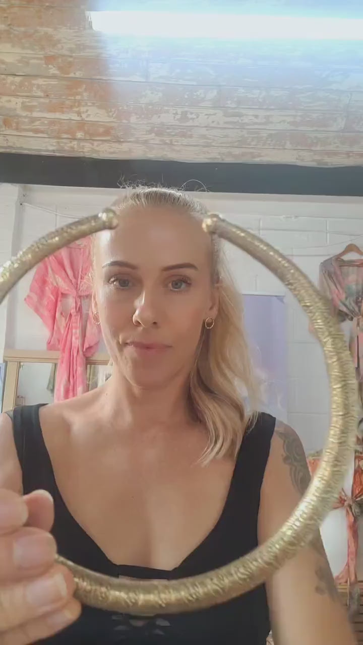 Golden choker / Brass jewellery / Tribal / Unique design / Gift / Boho / Bohemian / Festival / Hippie / Ethnic