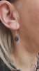 Silver Plated Labradorite Dangle Earrings, Minimalist Jewelry